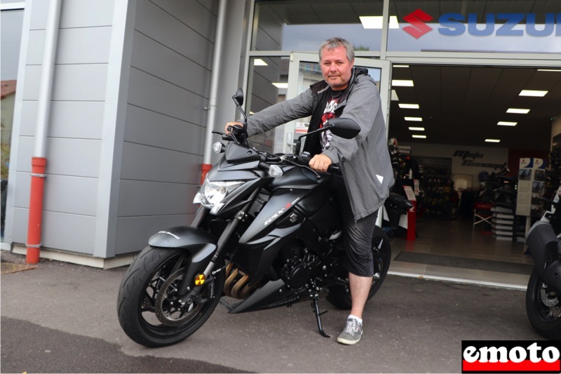 Cédric et sa Suzuki GSXS 1000 chez Moto Concept 57 Merlebach, cedric et sa suzuki gsxs 1000 chez moto concept 57