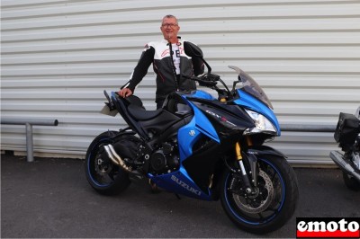 Eric et sa Suzuki GSXS 1000 F chez Moto Concept 57 Merlebach