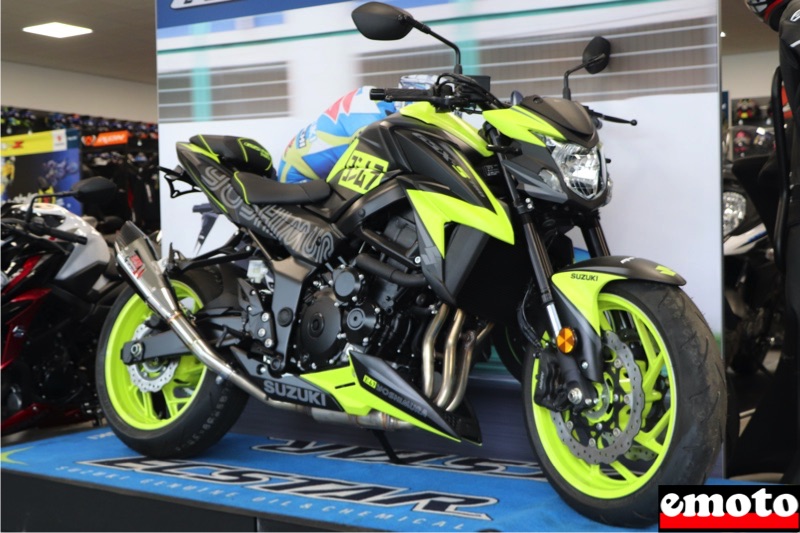 suzuki gsxs 750 yoshimura jaune