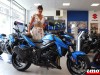 Myriam et sa Suzuki GSXS 750 A2 chez Moto Concept 57