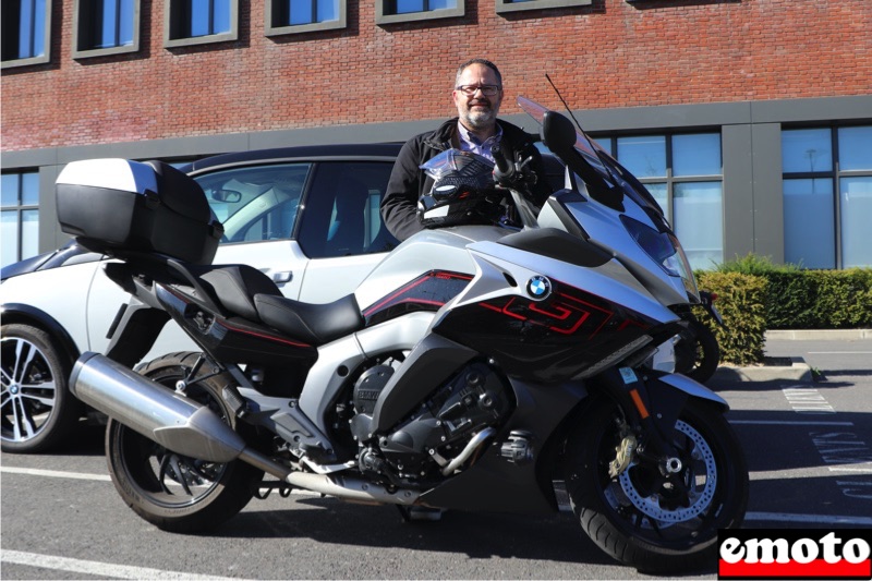 Didier et sa BMW K 1600 GT Sport chez Moto Loft, didier et sa bmw k 1600 gt sport chez moto loft