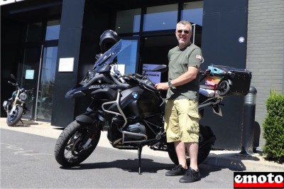 Jean-Michel et sa BMW R 1200 GS Adventure chez Moto Loft