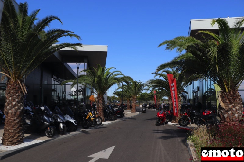 Moto Park à Montpellier, un nouveau concept de village moto, moto park village moto a montpellier mauguio