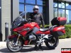 Jean-Pierre et sa BMW R 1250 RT Sport chez Moto Loft