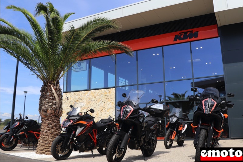 ktm au moto park a montpellier