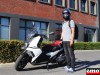 Silvio et son maxi scooter BMW C 400 X chez Moto Loft