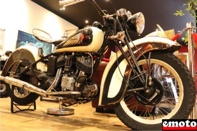 Indian Scout 741 B 500 cm3 de 1941 chez Indian Toulon