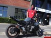 Wesley et sa BMW S1000R chez Moto Loft à Gennevilliers
