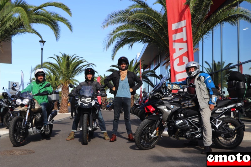 Location de motos au Moto Park à Montpellier en famille, location de motos a montpellier au loca park du moto park pour le papa et ses trois fils