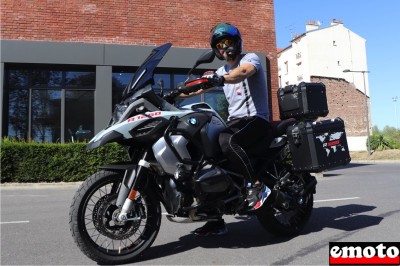 Youcef et sa BMW R 1250 GS Adventure chez Moto Loft