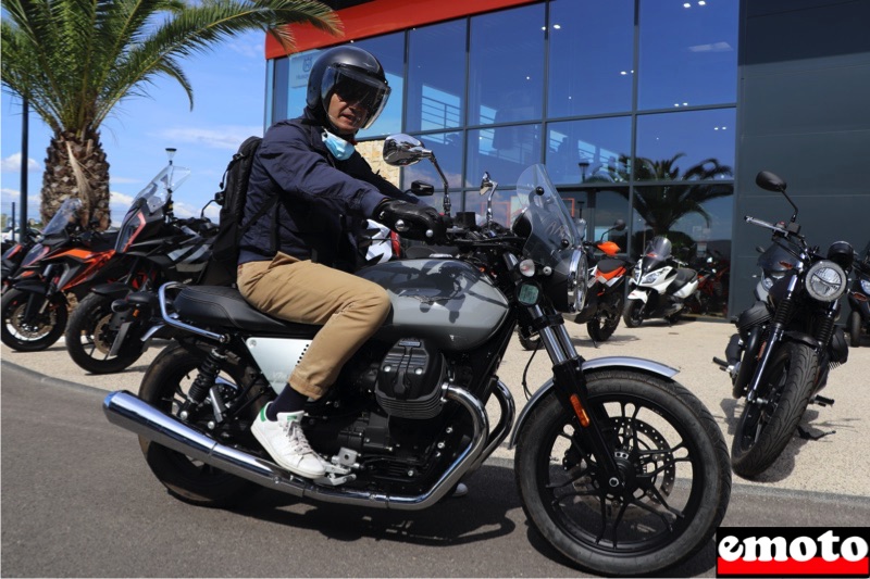 Philippe et sa Moto Guzzi V7 III Milano au Moto Park, philippe et sa moto guzzi v7 iii milano au moto park Philippe et sa Moto Guzzi V7 III Milano au Moto Park, philippe et sa moto guzzi v7 iii milano au moto park