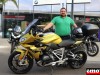 Michael et sa BMW R 1250 RS neuve au Moto Park à Montpellier