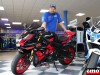 Didier et sa Suzuki GSXR 1000 chez Motos Dario Horbourg-Wihr