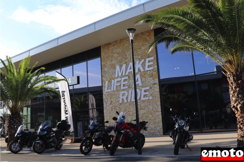 la concession bmw motorrad au moto park a montpellier