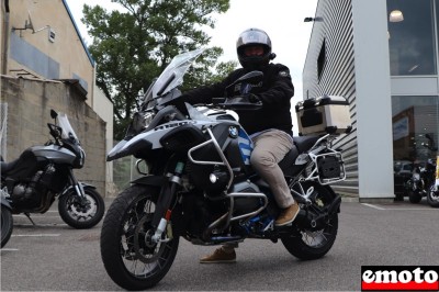 Didier et sa BMW R 1200 GS Adventure chez JMS Motos Avignon