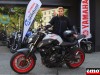 Hugo et sa Yamaha MT 07 chez Yamaha Team Menduni à Grenoble