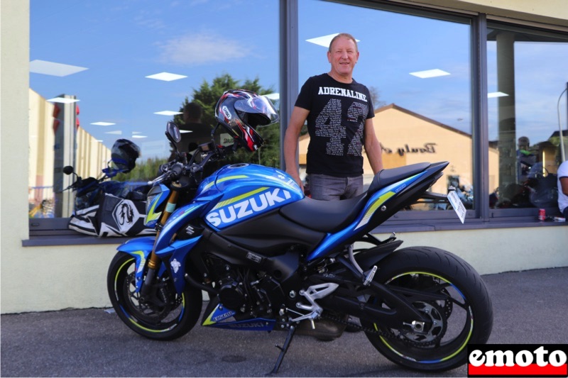 Jean-Luc et sa Suzuki GSXS 1000 chez Motos Dario à Colmar, jean luc et sa suzuki gsxs 1000 chez motos dario a colmar