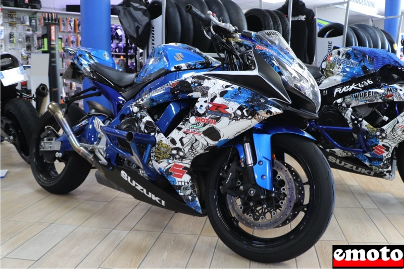 suzuki gsxr 750 pour le drift par motos dario