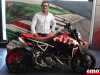 Jérémy responsable Ducati au Moto Park à Montpellier