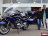 Patrick, Céline et leur BMW R 1200 RT à JMS Motos Avignon