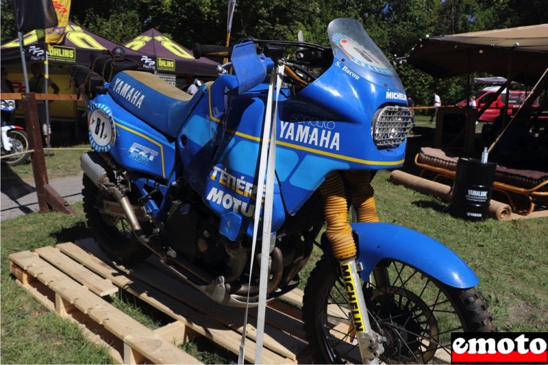 yamaha tenere fzt 900 du 9e paris alger dakar de serge bacou