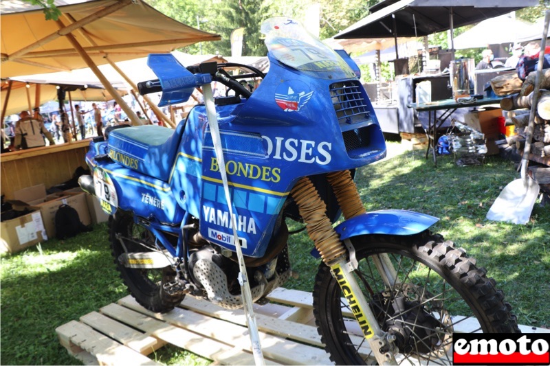 yamaha tenere xtz paris alger dakar en 1986