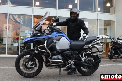 Sébastien et sa BMW R 1200 GS Adventure chez JMS Motos