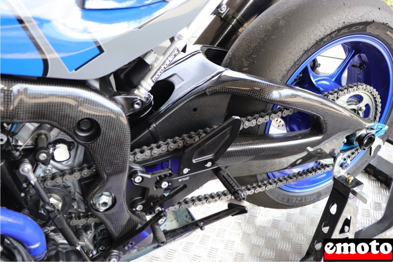 protections carbon sur la gsxr