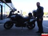 David et sa Suzuki V Strom 1000 chez Runaway Bikes Toulouse