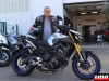 Jean-Christophe et sa Yamaha MT 09 SP chez MotoAin Yamaha