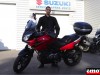 Florent et sa Suzuki V Strom 650 chez Runaway Bikes Toulouse