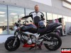 Stéphane et sa Yamaha FZ6 chez MotoAin à Bourg en Bresse