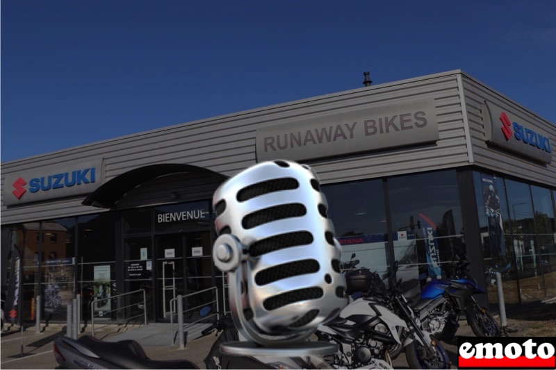 Racontez nous vos Suzuki chez Runaway Bikes à Toulouse, podcast chez runaway bikes suzuki a toulouse