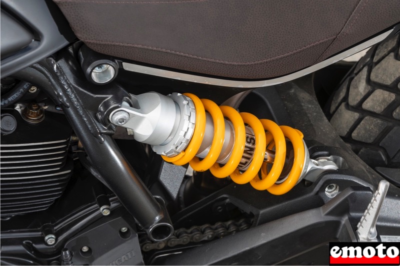 amortisseur ohlins reglable en precharge et detente