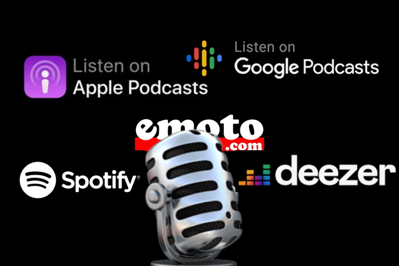 Le podcast moto de emoto en écoute sur Spotify et Deezer, podcast emoto arrive sur spotify et deezer