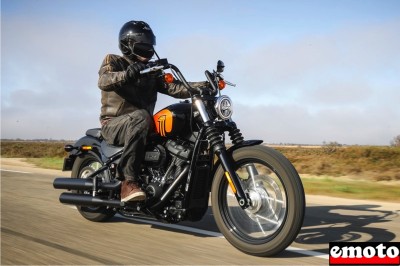 Podcast essai Harley-Davidson Street Bob 114