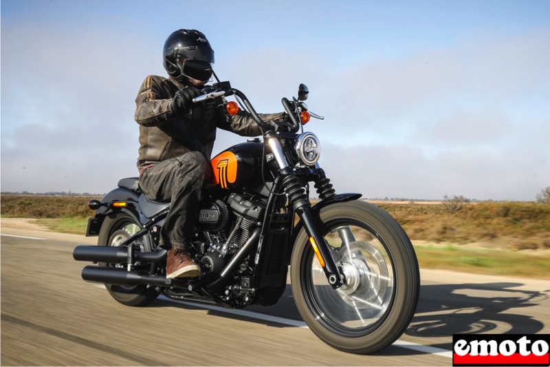 Podcast essai Harley-Davidson Street Bob 114, podcast essai harley davidson street bob 114