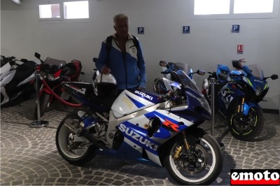 Suzuki GSXR 1000 de 2001 de Jean chez Suzuki MSR à Marseille