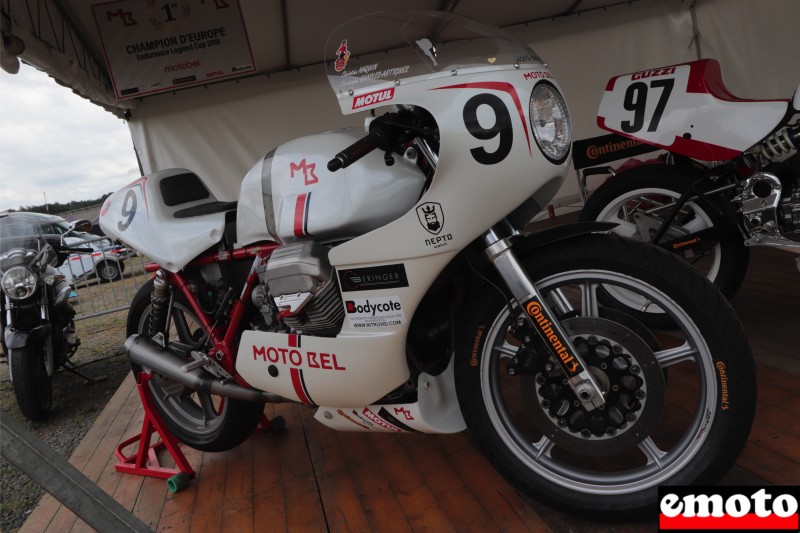 moto bel moto guzzi de l endurance legend cup