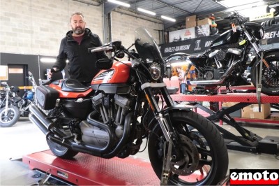 Harley-Davidson 1200 XR de David chez HD Légende 76