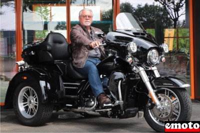 Harley-Davidson Tri Glide Ultra de Gérard chez HD Légende 76