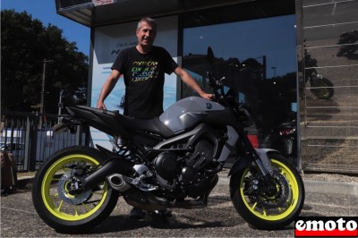 Yamaha MT 09 de Cyril chez Yamaha Raff Moto à Anglet