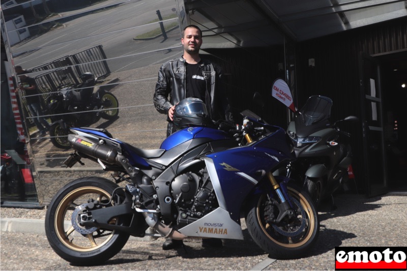 Yamaha R1 de Gaëtan chez Raff Moto à Anglet, yamaha r1 de gaetan