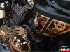 Harley-Davidson 72 Golden Gear en or, prépa HD Légende 76