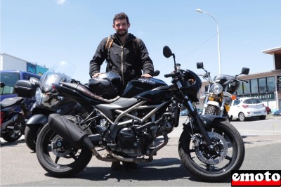 Suzuki SV 650 X de Charles chez Suzuki Moto Extreme