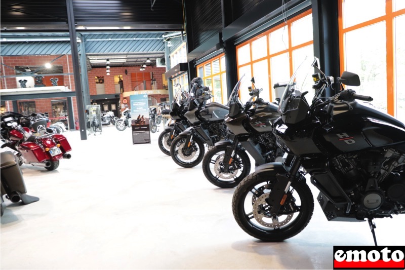 nouvelles pan america 1250 dans le showroom