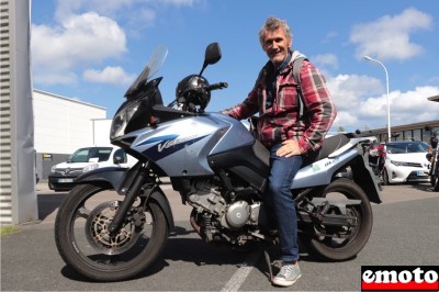 Suzuki V Strom 650 de Marc chez Moto Extrême à Bayonne