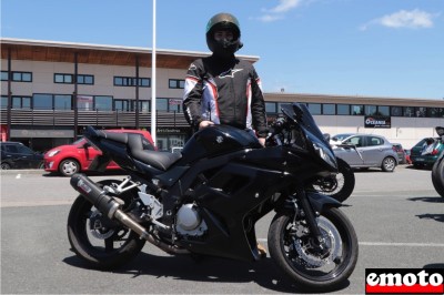 Suzuki SV 650 S carénée de Paul chez Moto Extrême à Bayonne