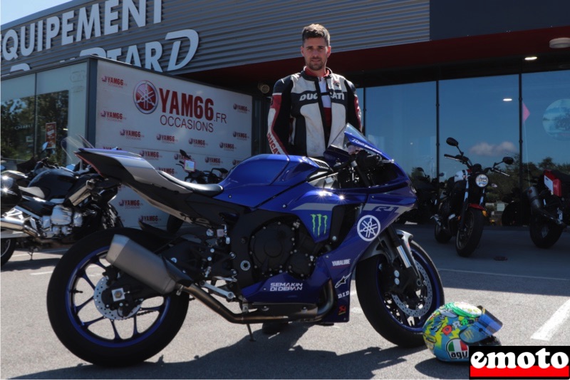 Yamaha R1 d'Antoine chez Yam 66 à Perpignan, yamaha r1 dantoine chez yam 66 a perpignan