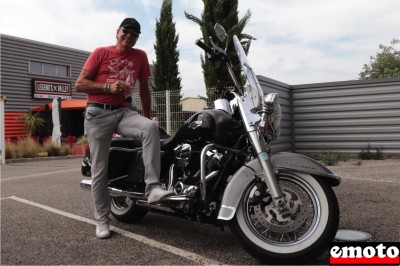 Harley-Davidson Road King de Jean-Luc chez H-D Avignon